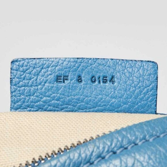 Givenchy Blue Sugar Goatskin Leather Mini Pandora Bag - Picture 12 of 12